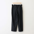 WOOL TORPICAL LOOSE FIT PANTS #BLACK(005) [PRAGGW0700]