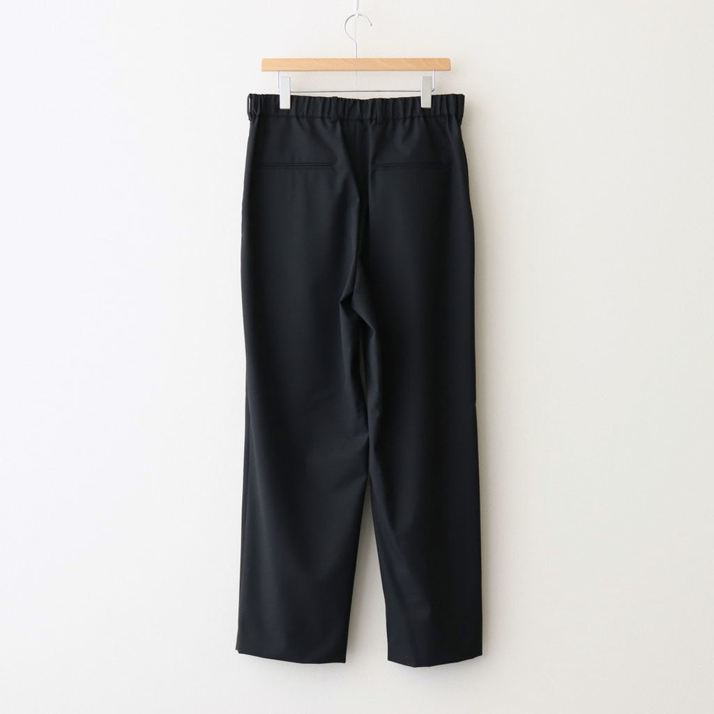 WOOL TORPICAL LOOSE FIT PANTS #BLACK(005) [PRAGGW0700]