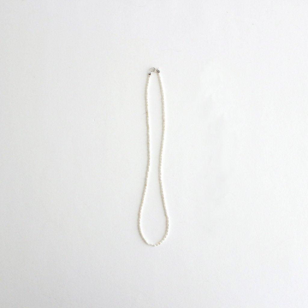 TWNKL PEARL NECKLESS #WHITE [SL020]