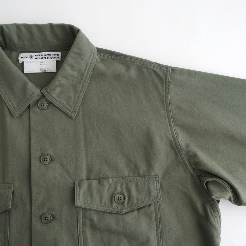 ベイカーシャツ Baker Shirt #OLIVE [21061101] - ciacura 三重県
