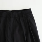 Lightweight Tuck Trousers #BLK [12520704]
