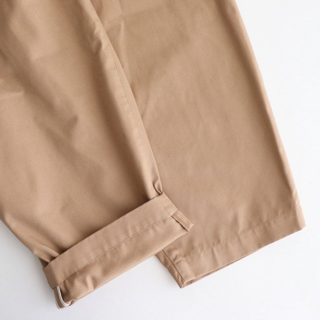 FB1PT - TC・ハイカウントスタンダードチノ テーパードパンツ #12 Beige [SN_FR1201PF]