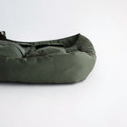 ナイロンツイル マルチポケットショルダーバッグ #KHAKI [HR-K207-051]