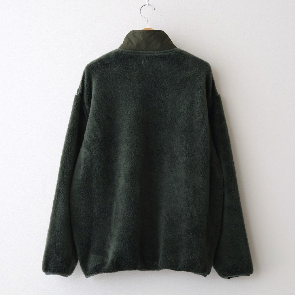 Wool Boa Pullover #GREEN [GU253-30475]