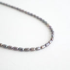 TWNKL PEARL NECKLESS #BLACK [SL020]