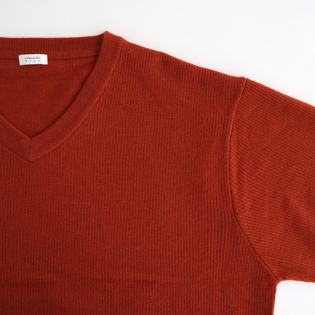 V Neck P/O #BRICK [2503-005]