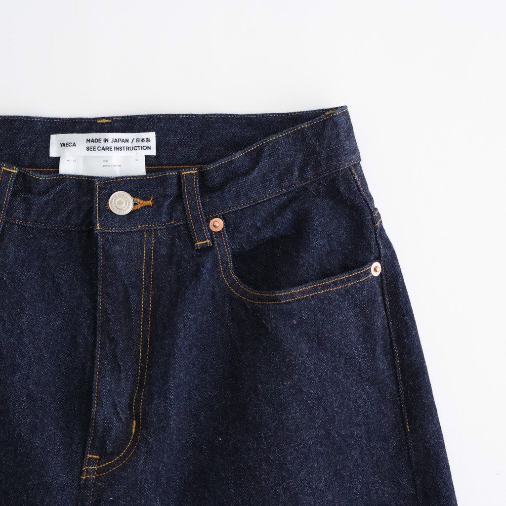 DENIM PANTS - EX WIDE STRAIGHT #indigo [14-13W]