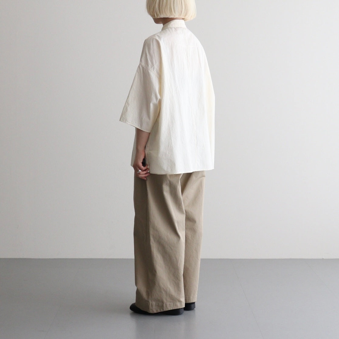 女性モデル(マツオ):156cm　着用サイズ：XS