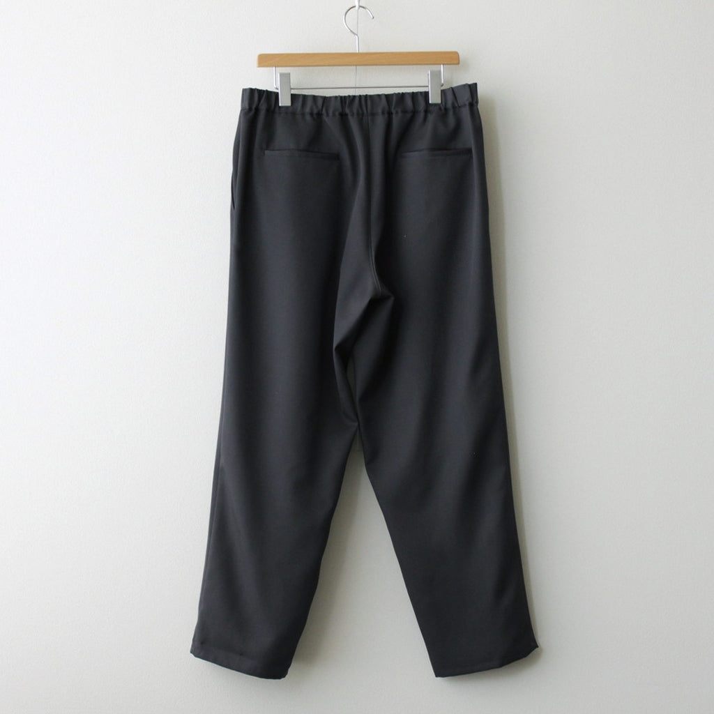 パンツ Scale Off Wool Wide Tapered Chef Pants Scale Off Wool Wide Tapered Chef Pants / BLACK | Graphpaper