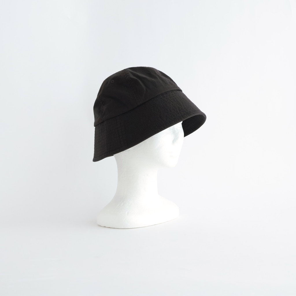 ナイロンオックス製品染セーラーハット #BROWN [HQ-K601-051]