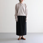 M-G Knit Polo #BEIGE [2503-008]