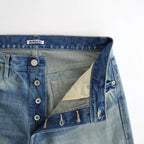 SELVEDGE FADED HEAVY DENIM PANTS #FADED INDIGO [A25AP04DH]