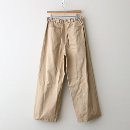 Westpoint Chino Wide Straight Trousers #BEIGE [GM243-40069B]