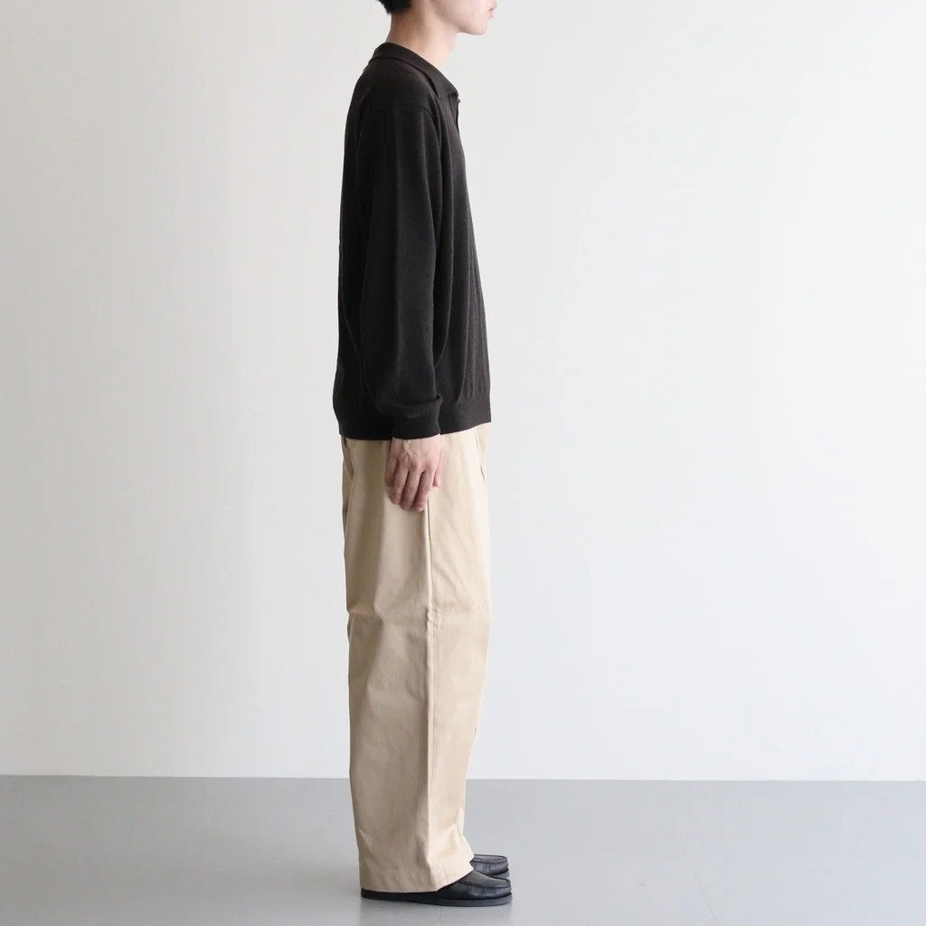 Westpoint Chino Wide Tapered Trousers #BEIGE [GM263-40166B]