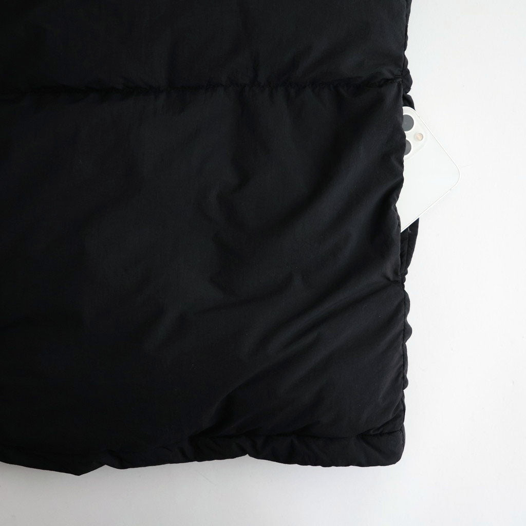 Garment Dyed Down Jacket #BLACK [GM263-30290]