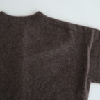 ROYAL CASHMERE FUR CREWNECK CARDIGAN #BROWN(035) [KRAGGW0903]