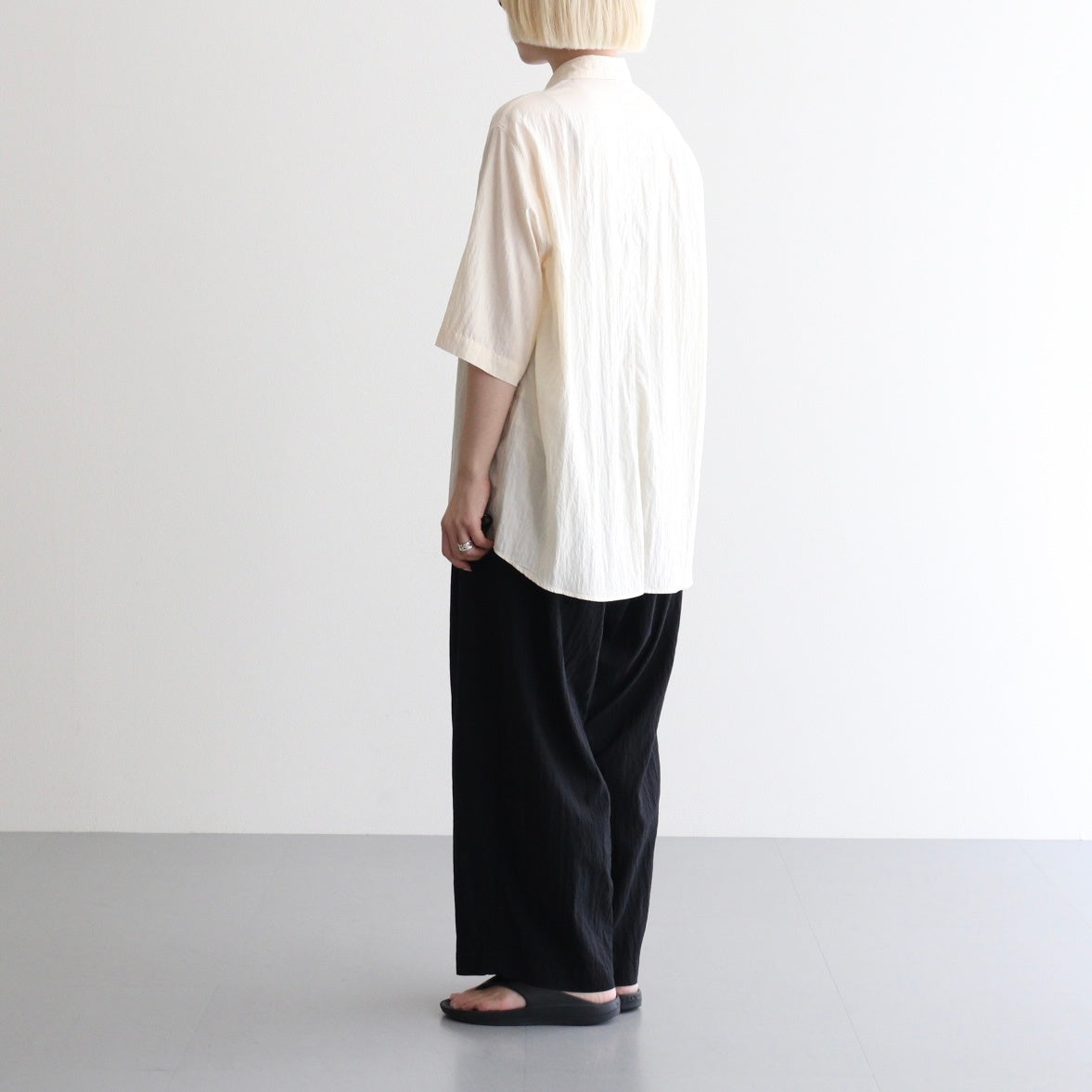 女性モデル(マツオ):156cm　着用サイズ:XS