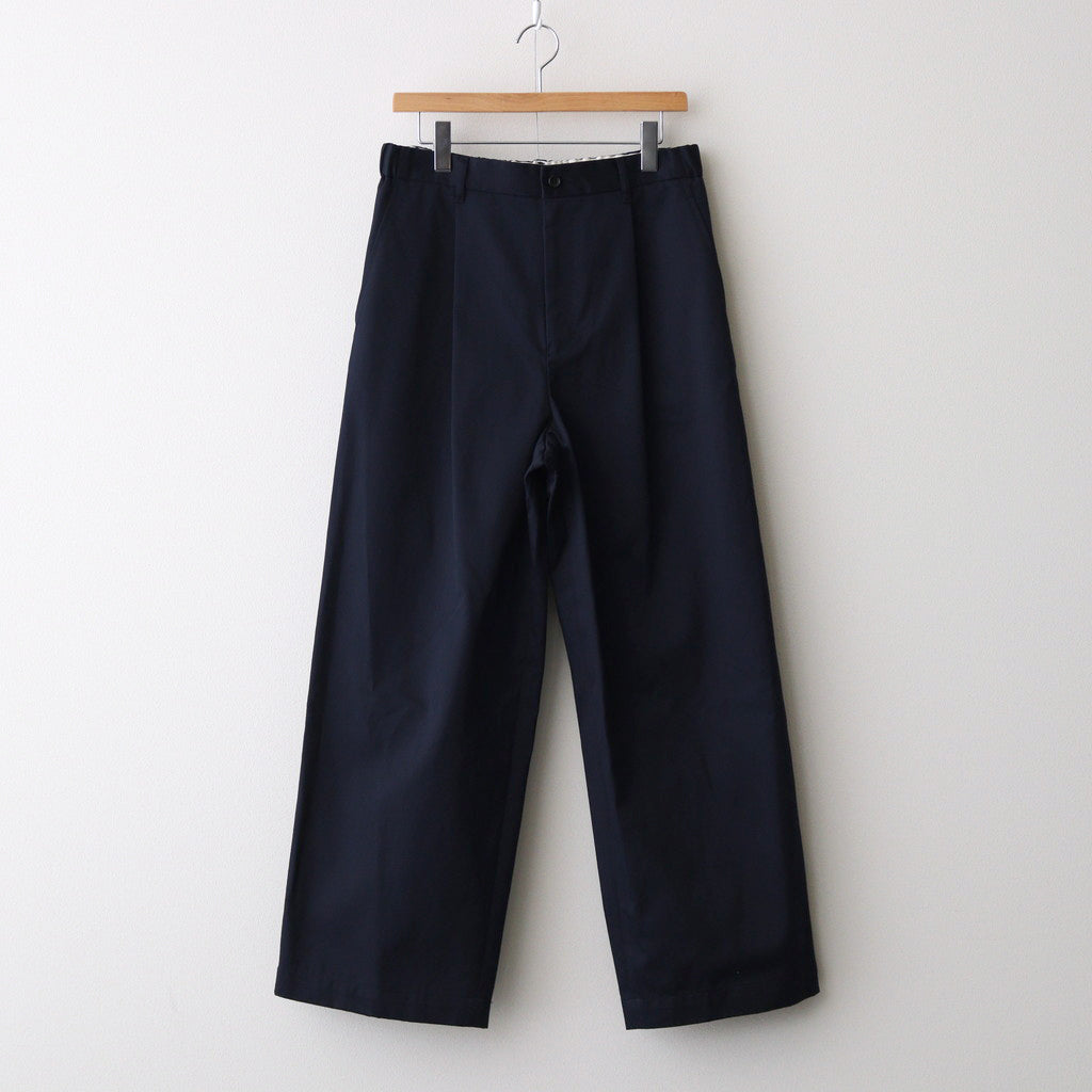 Westpoint Chino Wide Straight Trousers #NAVY [GM243-40069B]