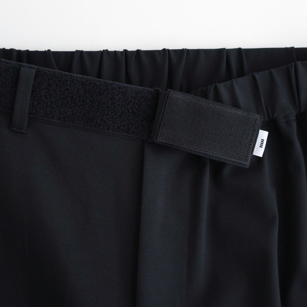 Compact Ponte Wide Tapered Chef Pants #BLACK [GM261-40042B]