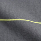 PIN BORDER L/S TEE #GRAY×YELLOW [FSC263-70089]