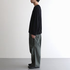 BACK SATEEN FIELD PANTS #GREEN [FSC251-40137]