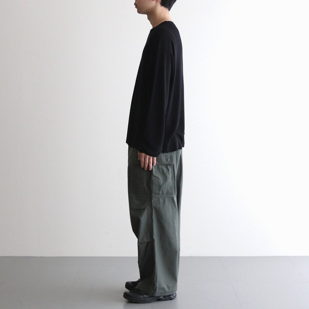 BACK SATEEN FIELD PANTS #GREEN [FSC251-40137]