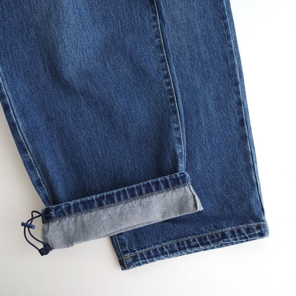 CORPORATE DENIM EASY PANTS #DARK WASH [FSC261-40209FB]