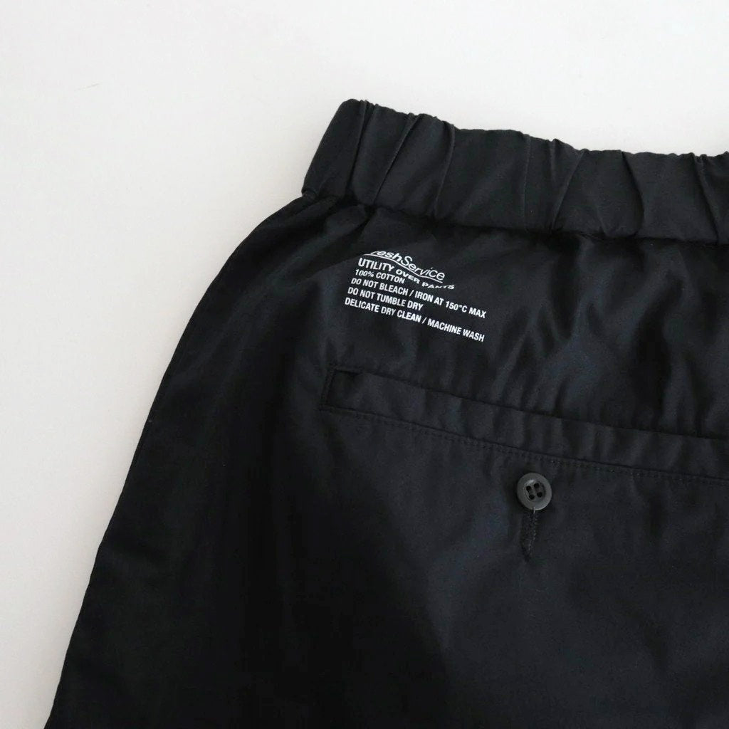 UTILITY OVER PANTS #BLACK [FSC244-40006B]