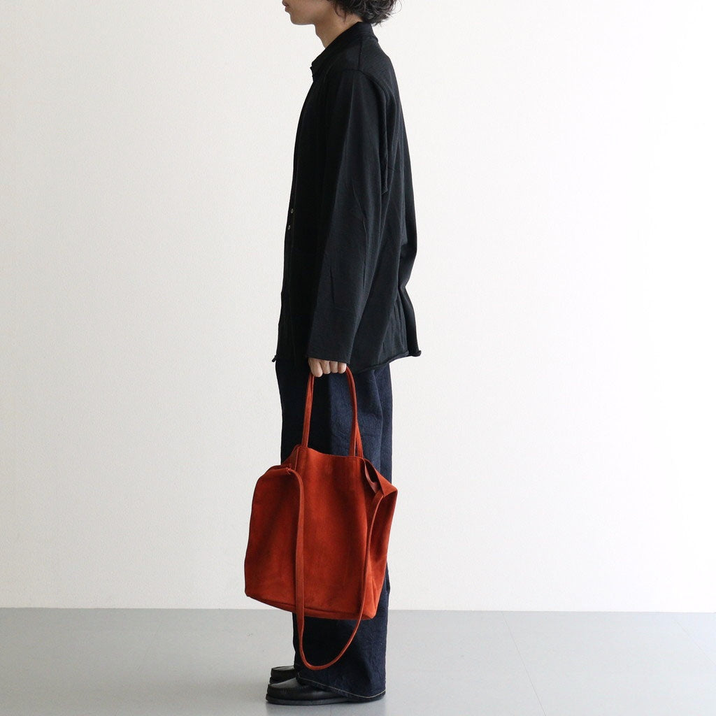 3WAY MEDIUM TOTE（OIL SUEDE） #TERACOTTA [MS-1]