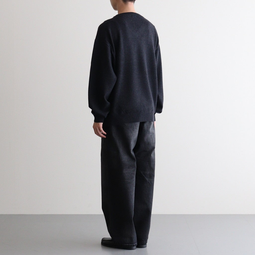 V Neck P/O #CHARCOAL [2503-005]