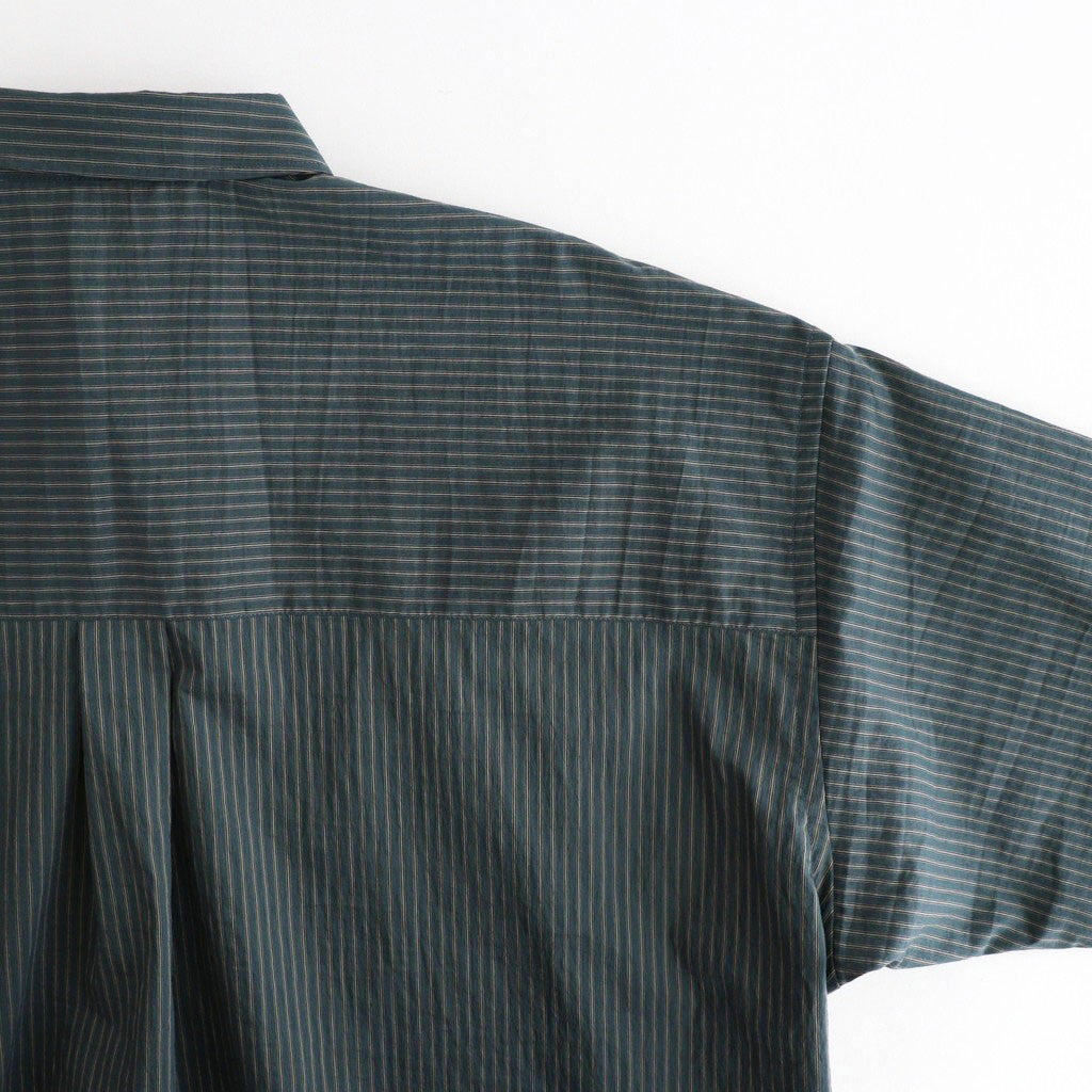 HRAFTeX S/S STRIPE SHIRT #GREEN STRIPE [FSC262-50008]