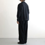 Co/Wo Moss Stitch Zip Blouson #BLACK [2603-003]