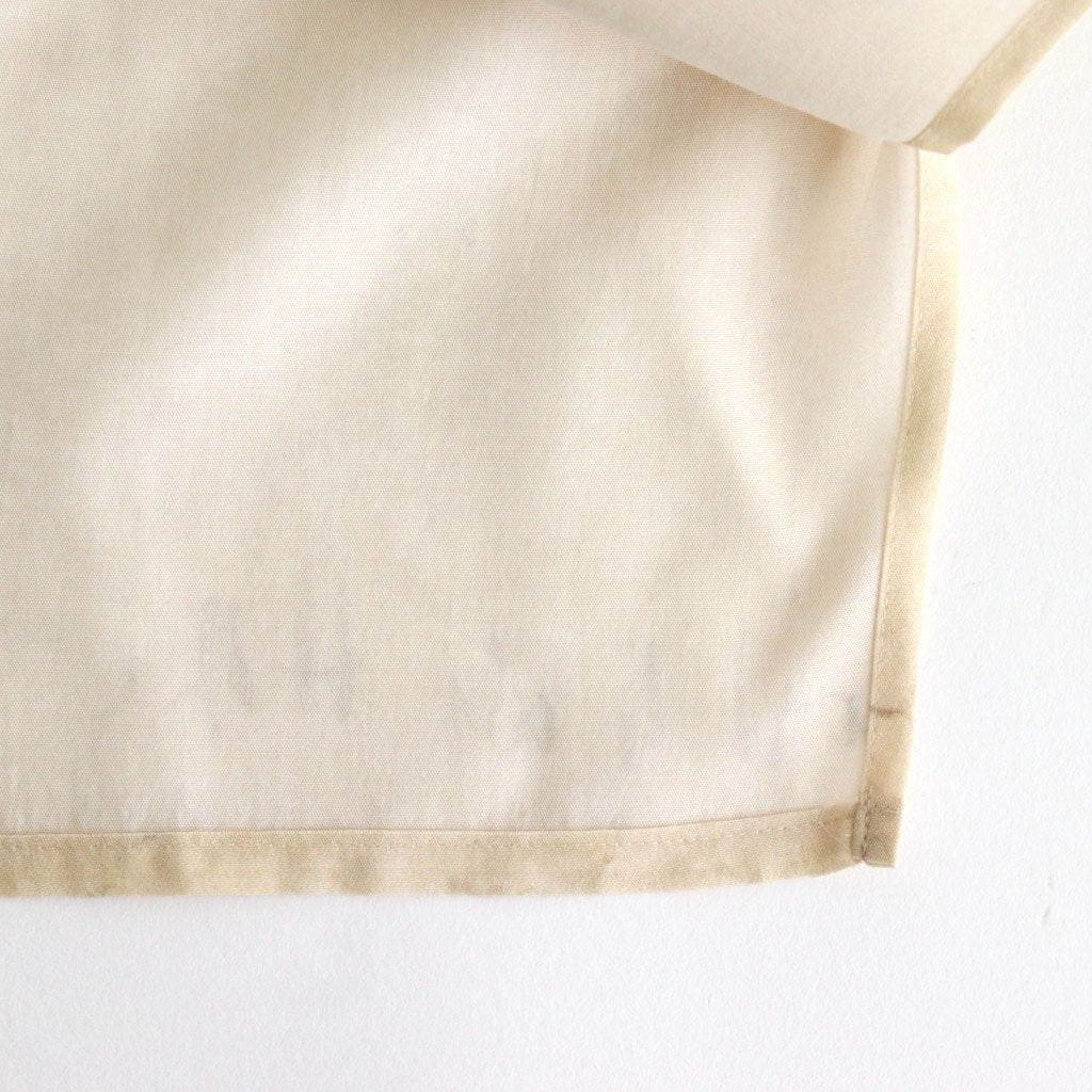 LANDSCAPE PRINTED OPEN COLLAR SHIRT #BEIGE [YK25SS001003SH]