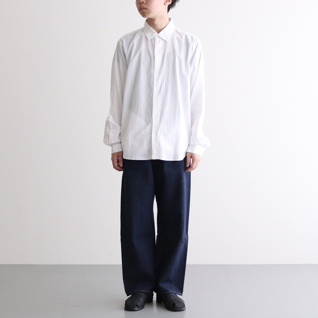 DENIM PANTS WIDE STRAIGHT #INDIGO [13-13WW]