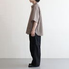 HRAFTeX S/S STRIPE SHIRT #BROWN STRIPE [FSC262-50008]