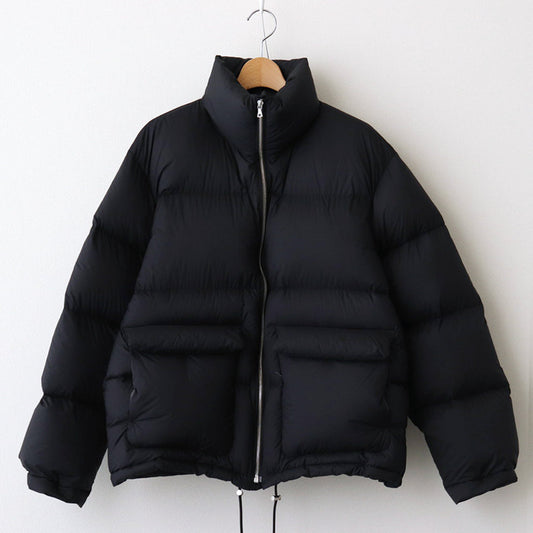 SUPER LIGHT NYLON RIPSTOP DOWN BLOUSON #BLACK [A24AB01NL]