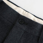 ウールフラノトラウザーズ #CHACOAL [HP-P035-051]