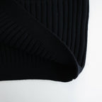 Wide Rib Highneck Sweater #BLACK [YK25FW01100S]