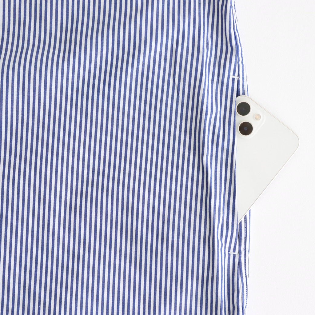 CORPORATE UNIFORM S/S SHIRT #BLUE STRIPE [FSC261-50103B]