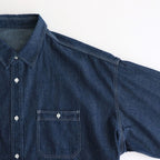 LIGHT DENIM L/S SHIRT #DARK FADE [FSC252-50045]