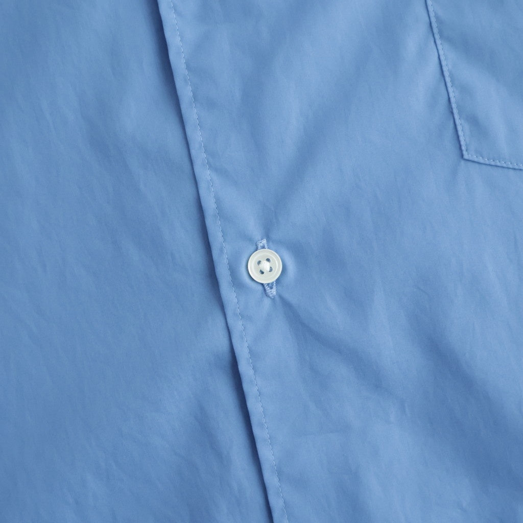 Broad L/S Oversized Regular Collar Shirt #BLUE [GM263-50001B]