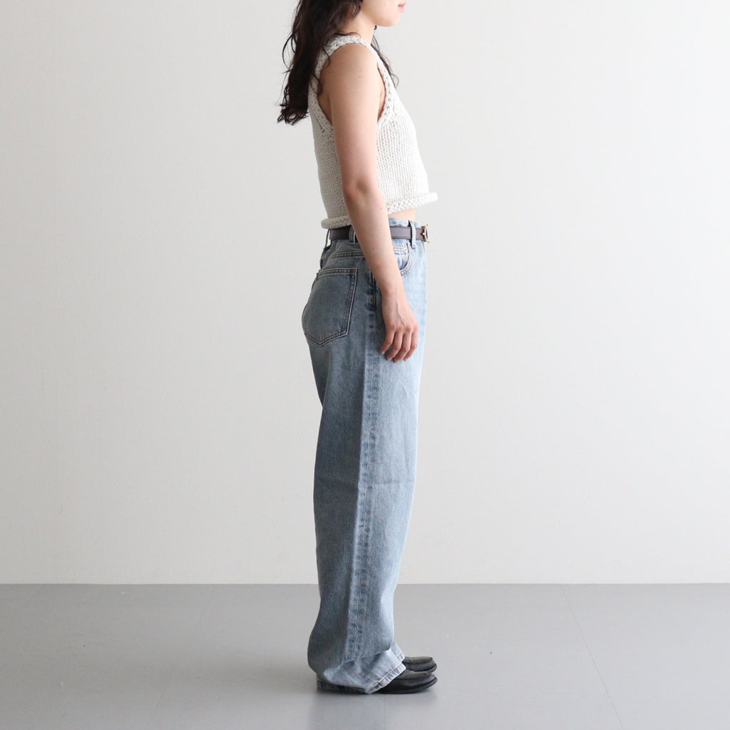Hand Knit Vest #O/WHT [12610512]