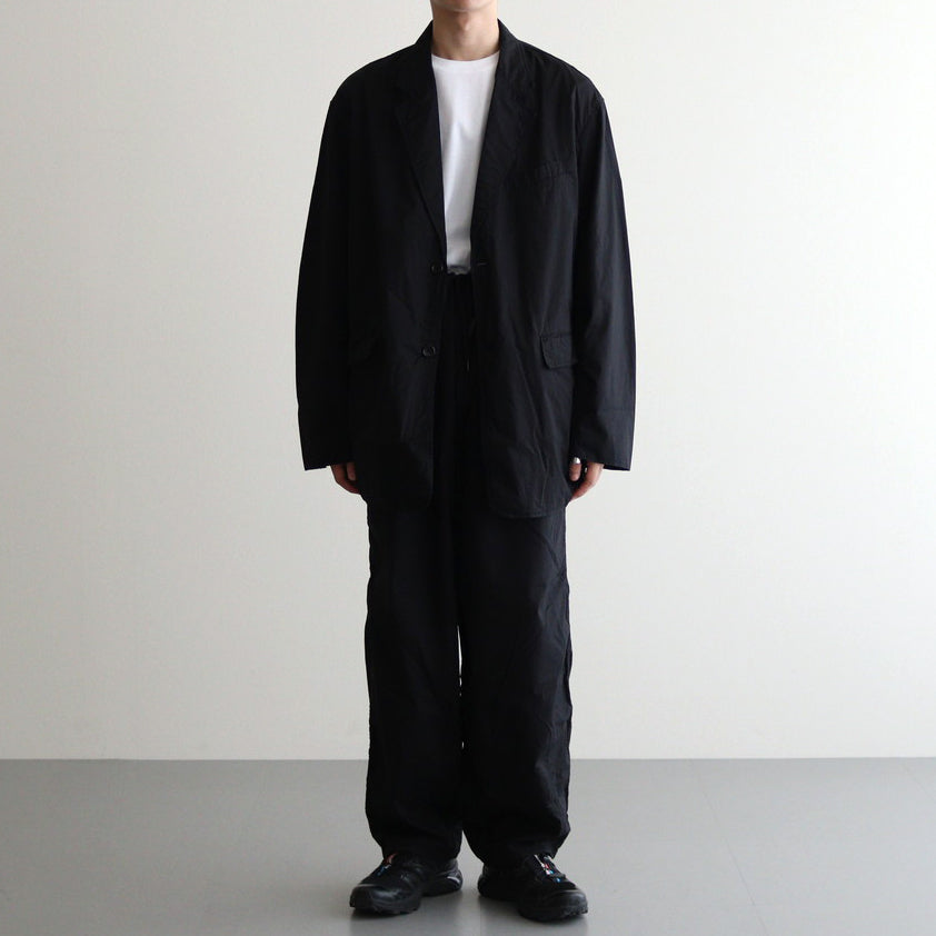 Garment Dyed Typewriter Oversized Jacket #BLACK [GM243-20087]