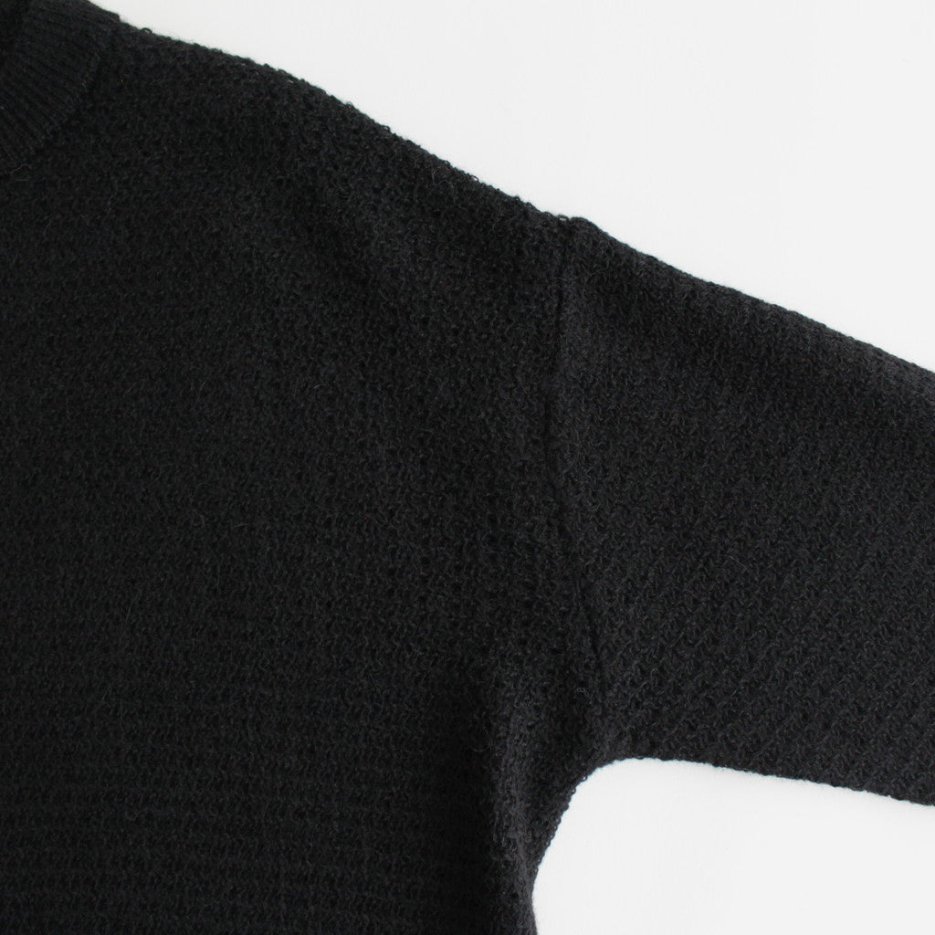 MINCA BABY ‘CUDDLE’ SWEATER #BLACK [NG23W-01SW01C]