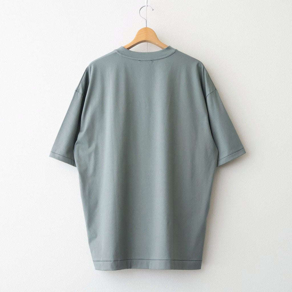 SUVIN 60/2 OVERSIZED T-SHIRT #KHAKI [KKAGLM0015]