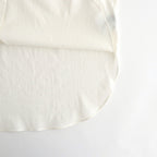 COTTON SILK OVERSIZED LS SHIRT #CREAM [ST.1666]