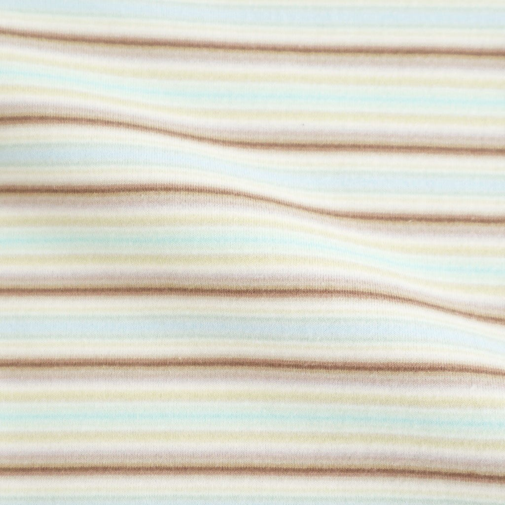 GRADIENT STRIPE JERSEY TEE #FADE MINT STRIPE [A26ST02GJ]