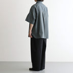 CORPORATE WIDE EASY PANTS #BLACK [FSC262-40014B]