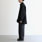 BLACK DENIM CLIO SHIRT #BLACK [N0002]