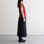 Stripe Uniform T-Shirt #BORDEAUX [I26SS-BC16]